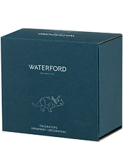 Waterford Golden Triceratops Ornament