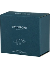 Waterford Golden Triceratops Ornament