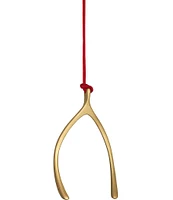 Waterford Golden Wishbone Ornament