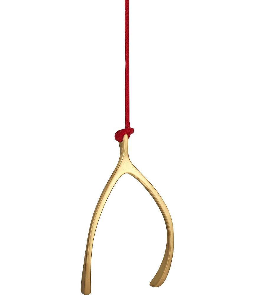 Waterford Golden Wishbone Ornament