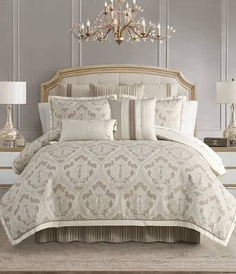 Waterford Arderra Woven Damask Comforter Set