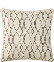 Waterford Brosna Gate Printed Embroidered Reversible Square Pillow