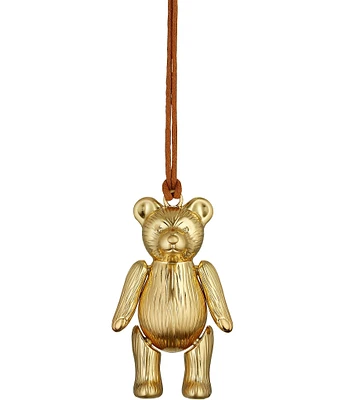 Waterford Christmas Teddy Golden Ornament