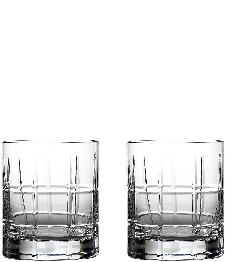 Waterford Crystal Cluin Double Old-Fashion Glasses, Set of 2