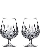 Waterford Crystal Connoisseur Lismore Brandy Balloon Glasses, Set of 2