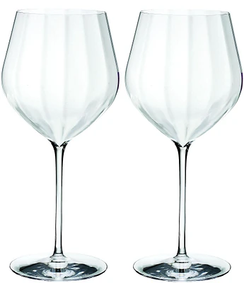 Waterford Crystal Elegance Optic Cabernet Sauvignon Stemware, Set of 2