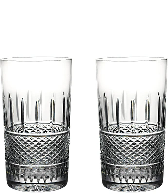 Waterford Crystal Irish Lace Highball, Set of 2