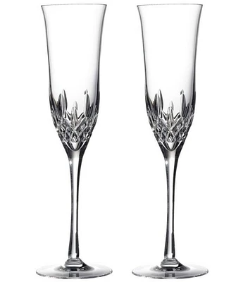 Waterford Lismore Essence Flute 7.5floz, Set of 2