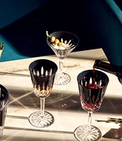 Waterford Lismore Black Martini 7floz, Set of 2