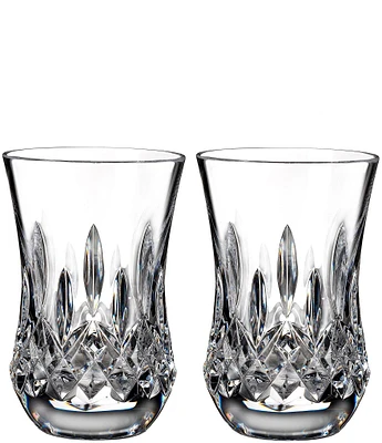 Waterford Connoisseur Lismore Flared Tumbler 6floz, Set of 2