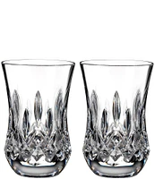 Waterford Connoisseur Lismore Flared Tumbler 6floz, Set of 2