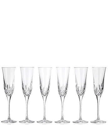 Waterford Crystal Lismore Essence Flutes, Set of 6