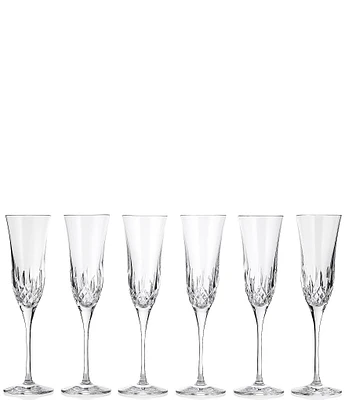 Waterford Crystal Lismore Essence Flutes, Set of 6