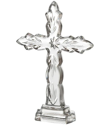 Waterford Crystal Spirituality Cross 5.5#double; Figurine