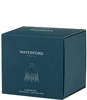 Waterford Lismore Green Toned Bell Ornament