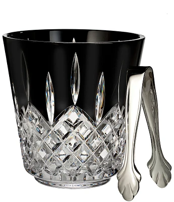 Waterford Lismore Black Ice Bucket & Tongs 80.4floz