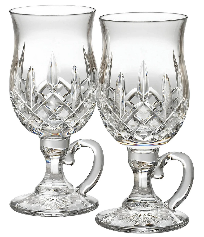 Waterford Lismore Irish Coffee Glass 8floz, Set of 2