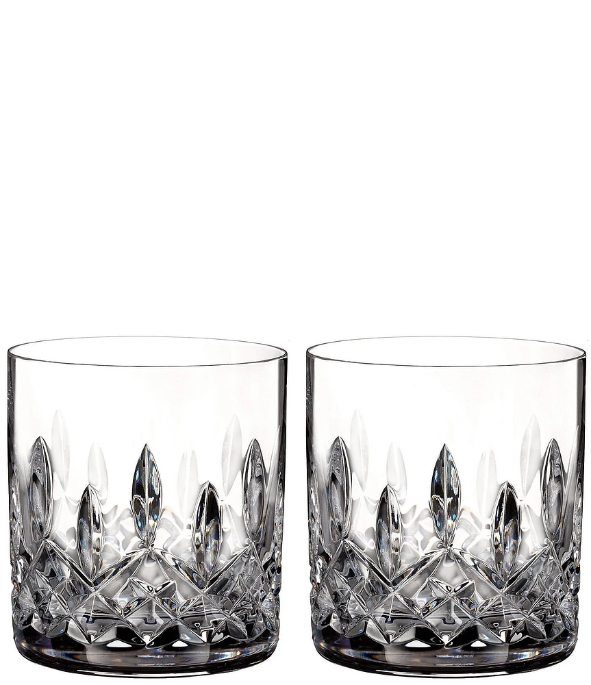 Waterford Connoisseur Lismore Straight Tumbler 6floz, Set of 2