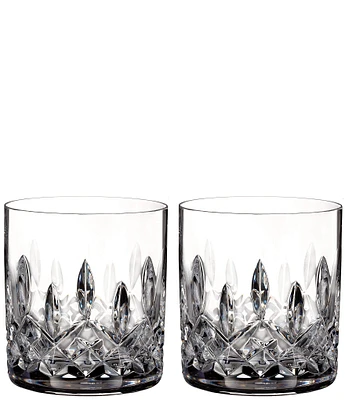 Waterford Connoisseur Lismore Straight Tumbler 6floz, Set of 2