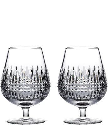 Waterford Lismore Diamond Brandy Balloon Glasses, Set of 2