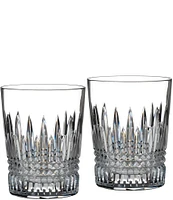 Waterford Lismore Diamond Double Old Fashioned Glass 10.5floz, Set of 2