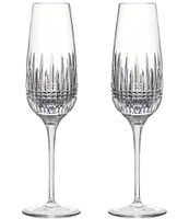 Waterford Lismore Diamond Essence Flute 10.5floz, Set of 2