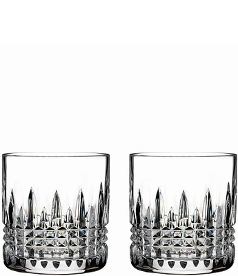 Waterford Connoisseur Lismore Diamond Straight Tumbler 6floz, Set of 2