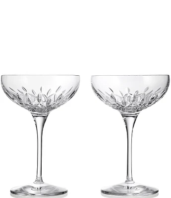 Waterford Lismore Essence Champagne Saucer, Set of 2