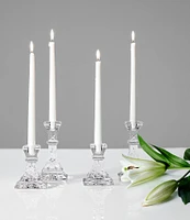 Waterford Lismore Square Medium Candlestick, Set of 2