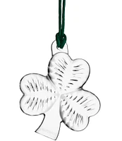 Waterford Mini Shamrock Ornament 2024