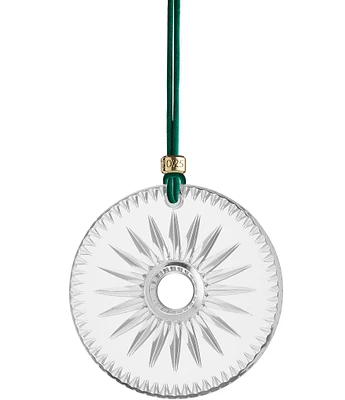 Waterford New Year Firework Disc Ornament 2025