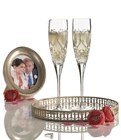 Waterford Wedding True Love Toasting Flute 7floz, Set of 2