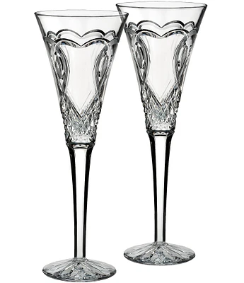 Waterford Wedding Toasting Flute 7floz, Set of 2