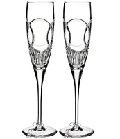 Waterford Wedding Vows Toasting Flute 7floz, Set of 2