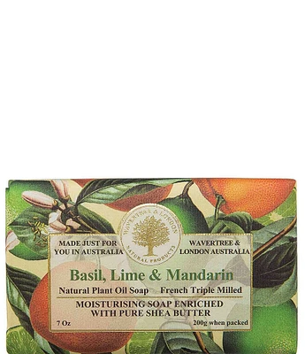 Wavertree & London Basil Lime Mandarin Soap