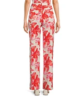 WAYF Floral Print Coordinating Pants