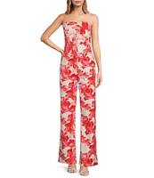 WAYF Floral Print Coordinating Pants