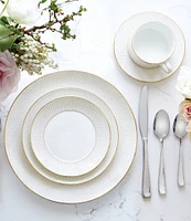 Wedgwood Arris Geometric Bone China 5-Piece Place Setting