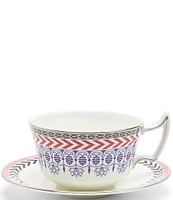 Wedgwood Festive Teacup & Saucer