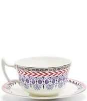 Wedgwood Festive Teacup & Saucer