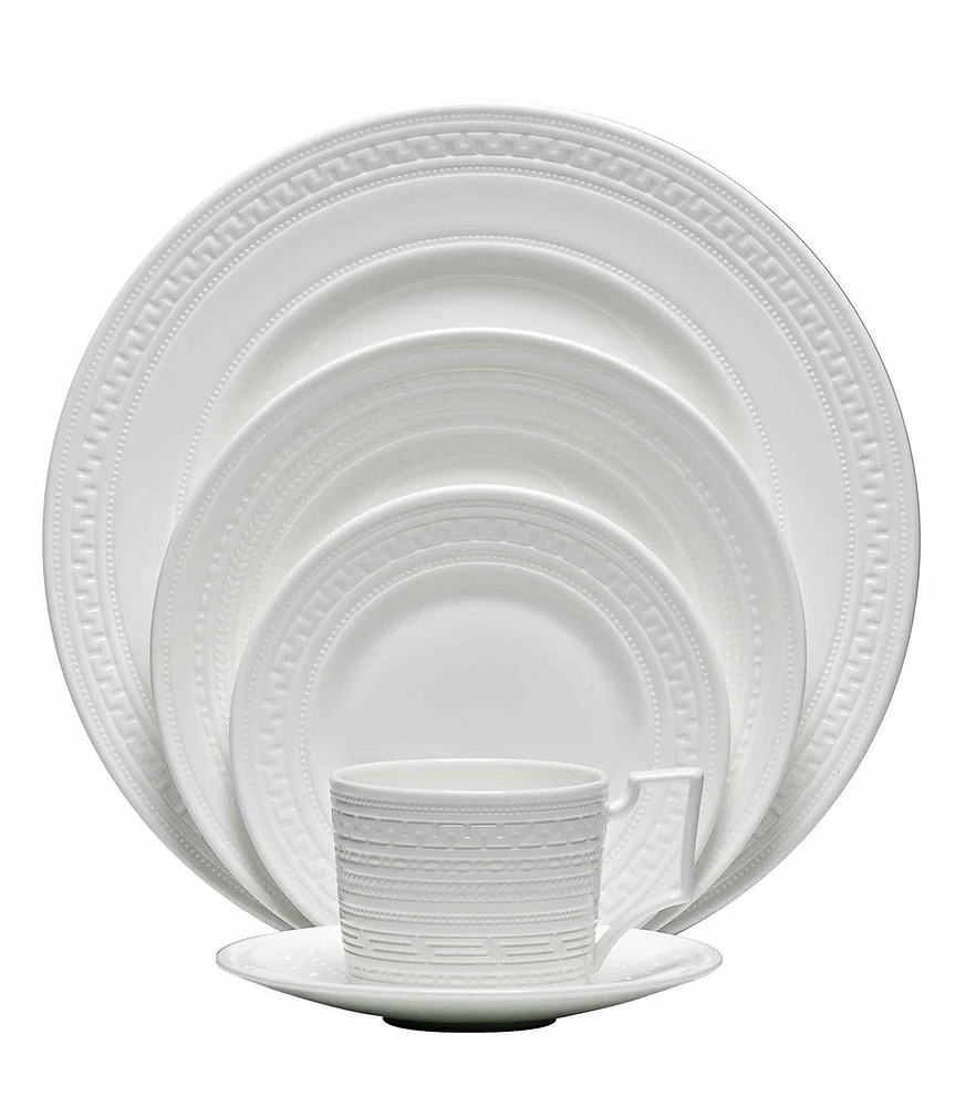 Wedgwood Intaglio Neoclassical Embossed Bone China -Piece Place Setting