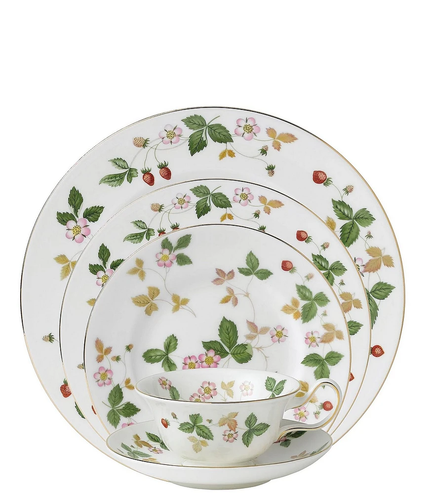 Wedgwood Wild Strawberry 5-Piece Place Setting