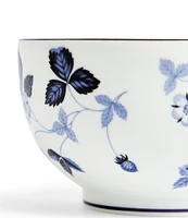 Wedgwood Wild Strawberry Inky Blue Bowl