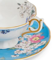 Wedgwood Wonderlust Apple Blossom Teacup & Saucer