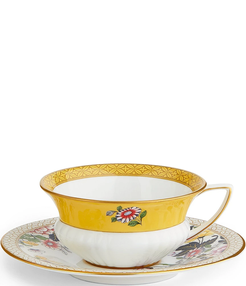 Wedgwood Wonderlust Primrose Teacup & Saucer