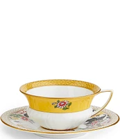 Wedgwood Wonderlust Primrose Teacup & Saucer