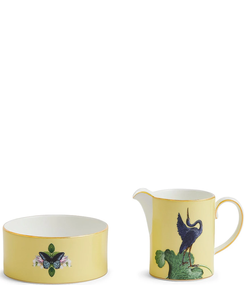 Wedgwood Wonderlust Waterlily Sugar & Creamer Set