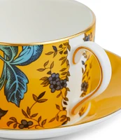 Wedgwood Wonderlust Yellow Tonquin Teacup & Saucer