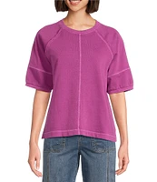 Westbound 3/4 Sleeve Crew Neck Top