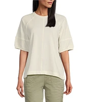 Westbound 3/4 Sleeve Crew Neck Top